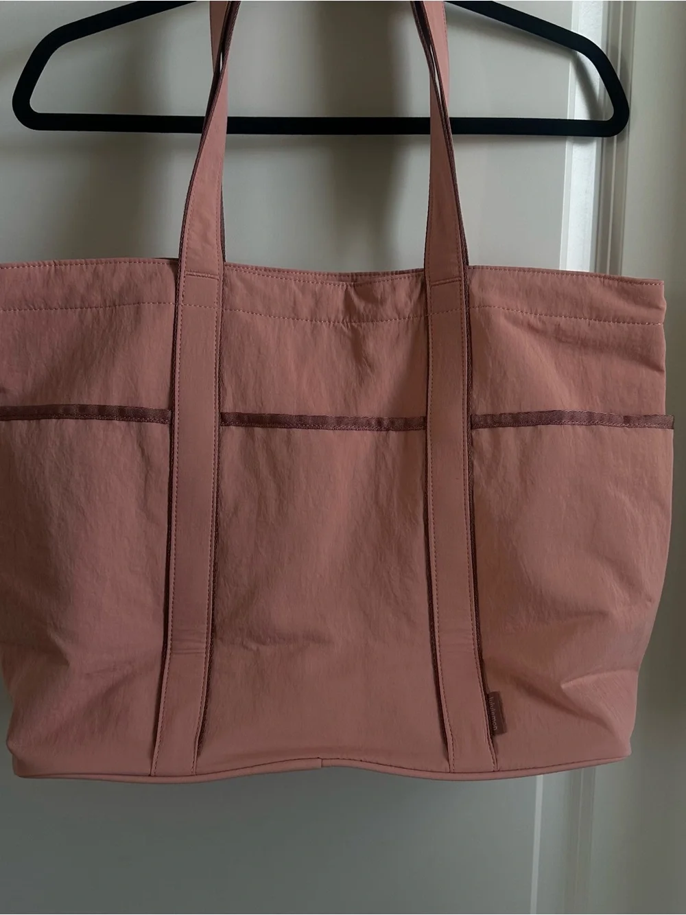 NWT 20L DAILY MULTI POCKET TOTE BAG Tea Rose Red Clay  Lululemon